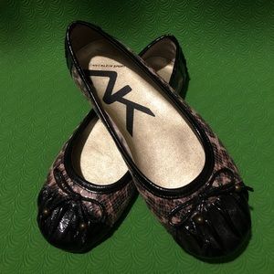 Anne Klein Sport leopard print flats